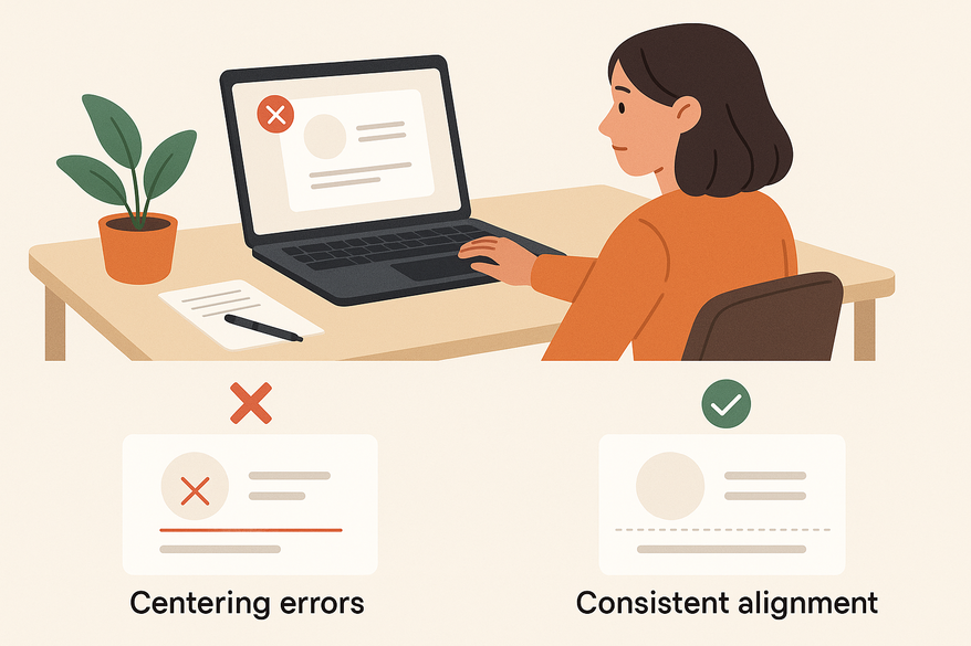 How to Avoid Centering Errors in Card Design: A Complete Guide