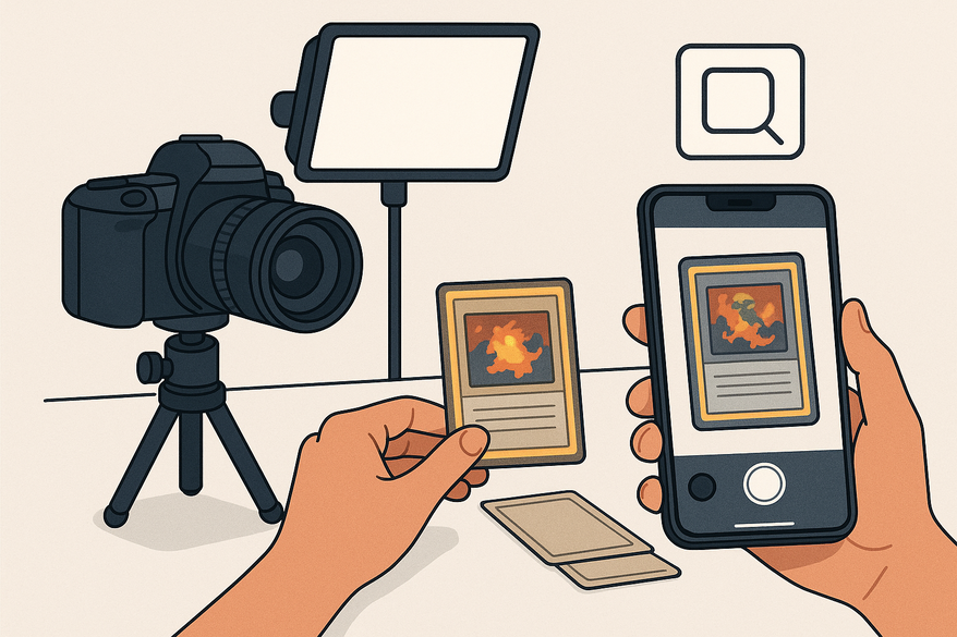 How to Photograph Trading Cards for Grading: A Step-by-Step Guide
