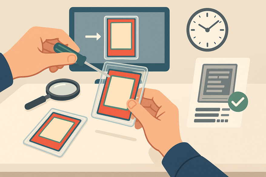 Last Minute Card Centering Fix: Emergency Repair Tips for Grading Day