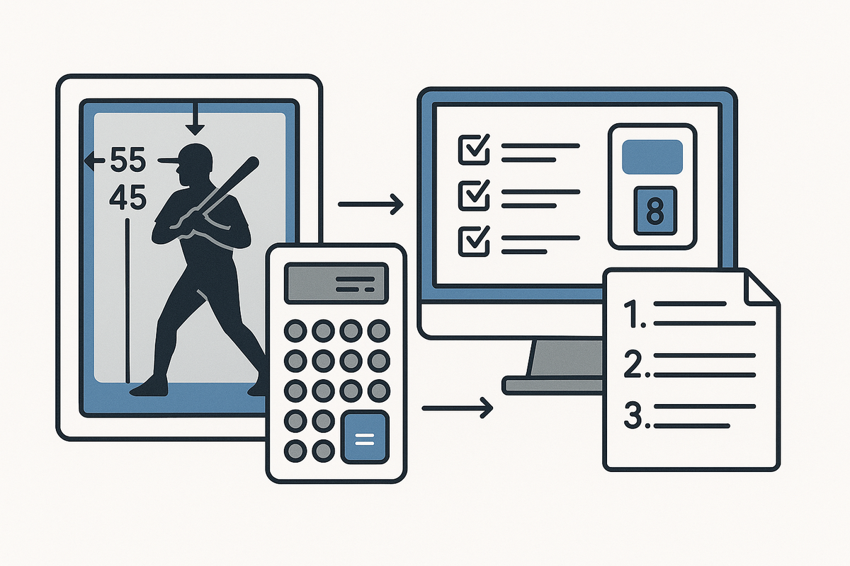 Card Centering Calculator: Measure Card Centering Ratios & Percentages