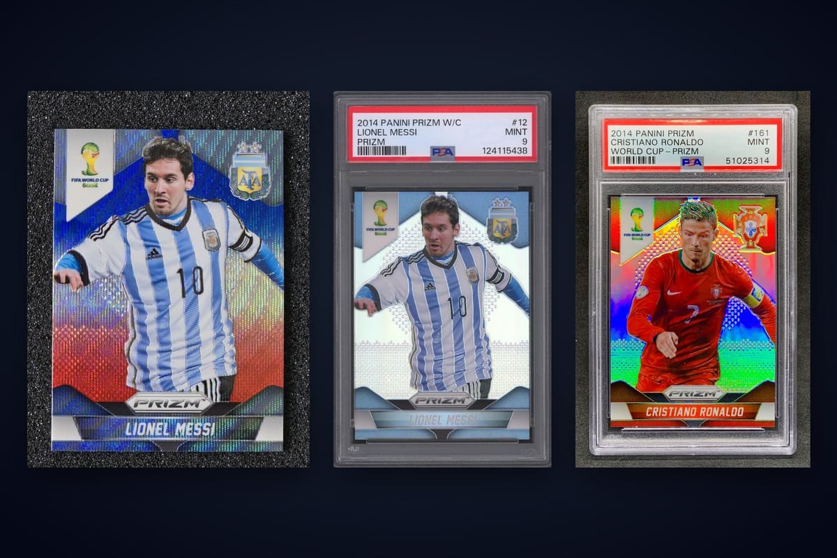 2014 Panini Prizm World Cup PSA 9 vs PSA 10 Value Comparison