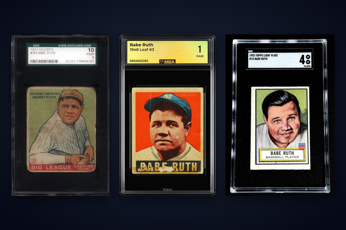 Babe Ruth Cards Worth Money: Collector’s Guide to Value, Grading, and Investment