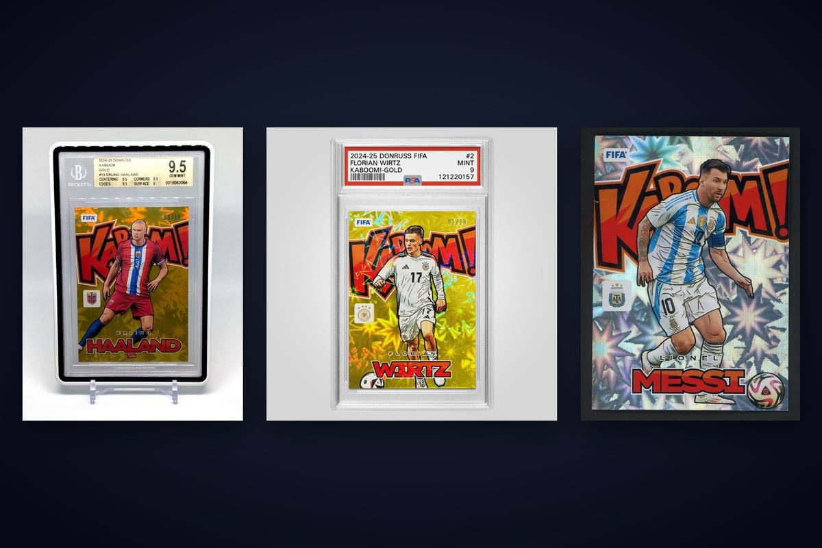 2024 Panini Donruss Kaboom PSA 9 vs PSA 10 Value Comparison