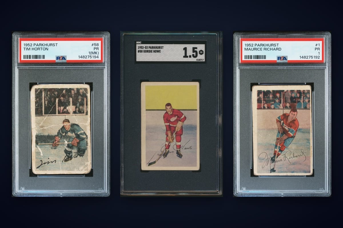 1952 Parkhurst PSA 9 vs PSA 10 Value: Exact Price Comparison