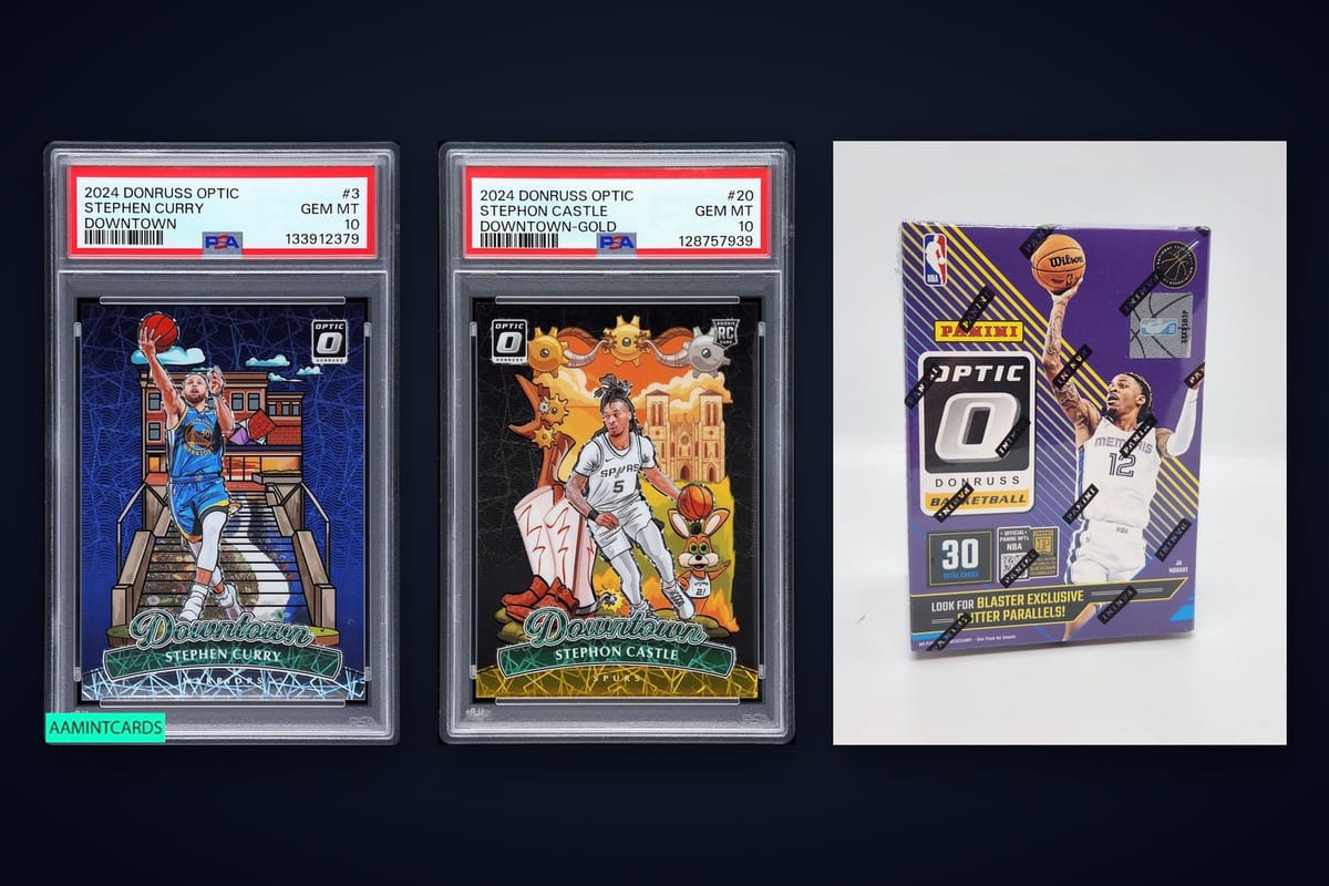 2024 Panini Donruss Optic Downtown Basketball Cards Value Guide