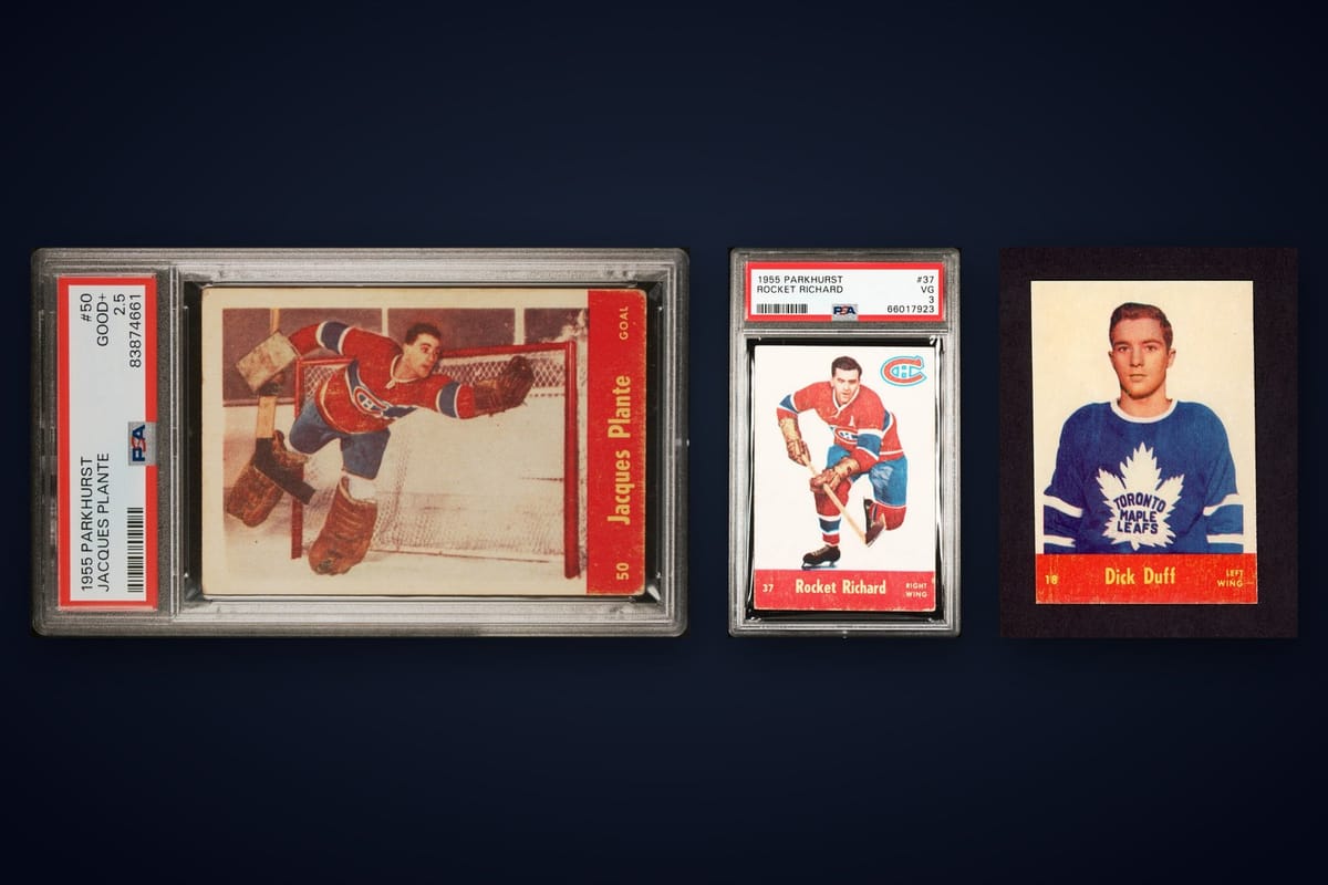 1955 Parkhurst Hockey Cards Value: Complete Collector’s Guide