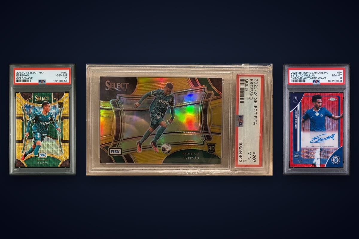 Estevao Cards Worth Money: A Collector’s Guide to Value & Grading
