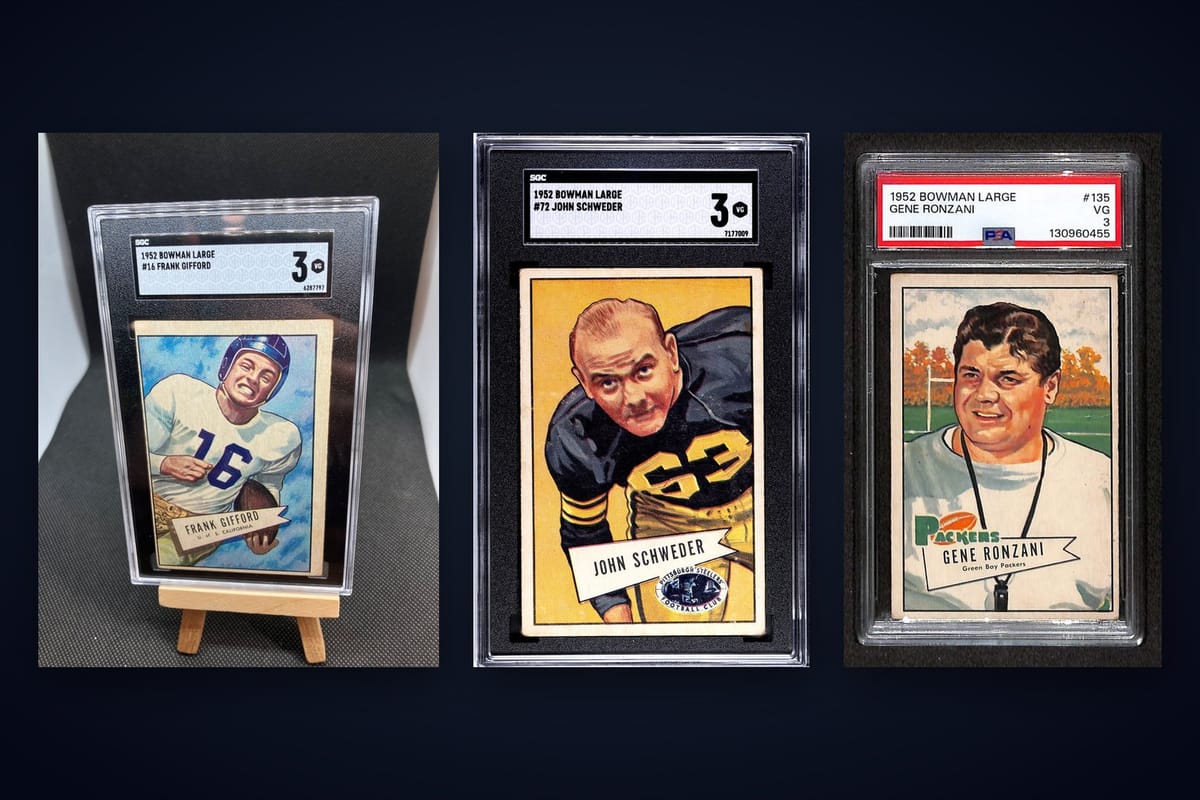 1952 Bowman Large Football Cards Value: Complete Guide & Price Insights