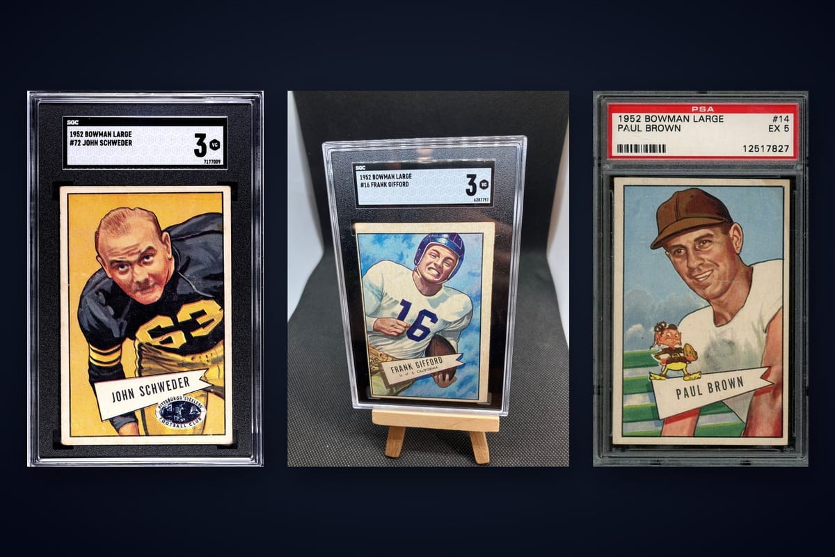Best 1952 Football Cards: Value, Rookies & Grading Guide
