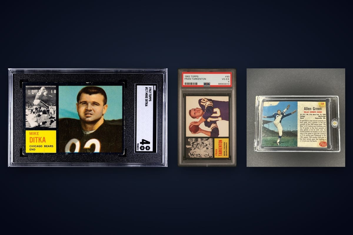 Best 1962 Football Cards: Top Picks, Values & Grading Tips