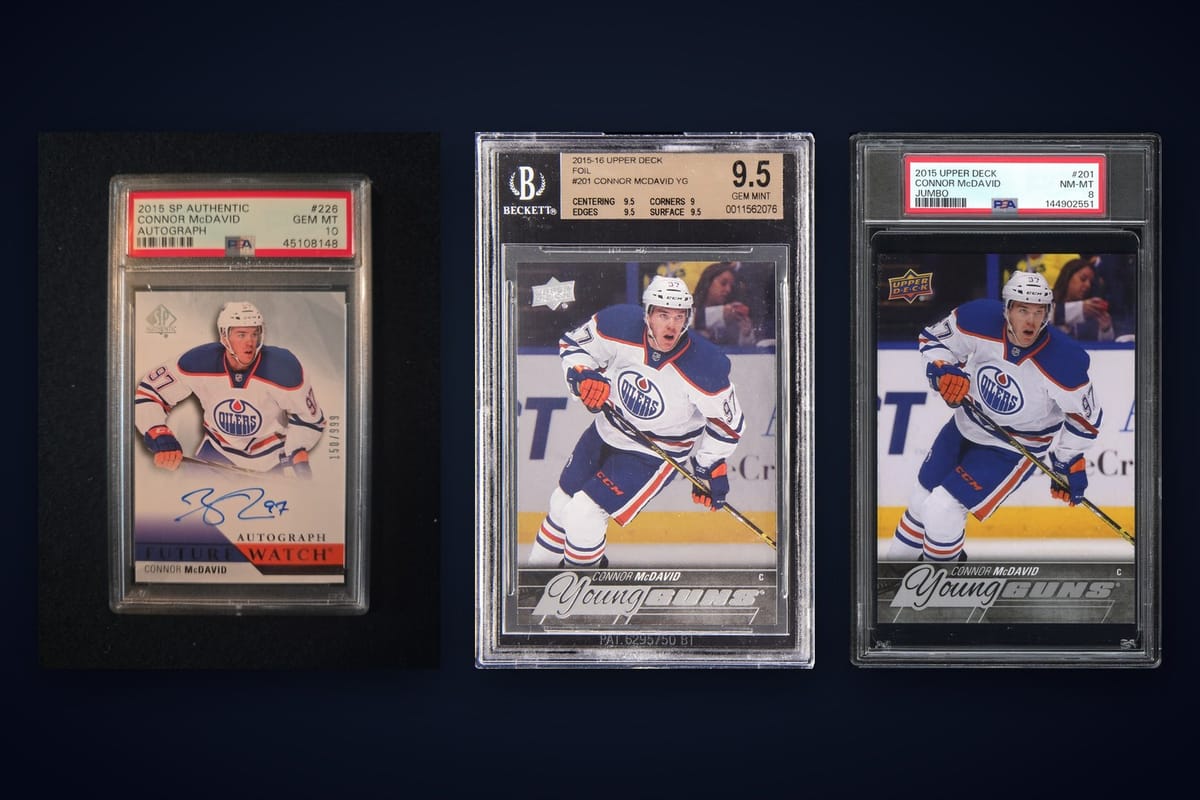 Connor McDavid Cards Worth Money: Top Values and Grading Tips