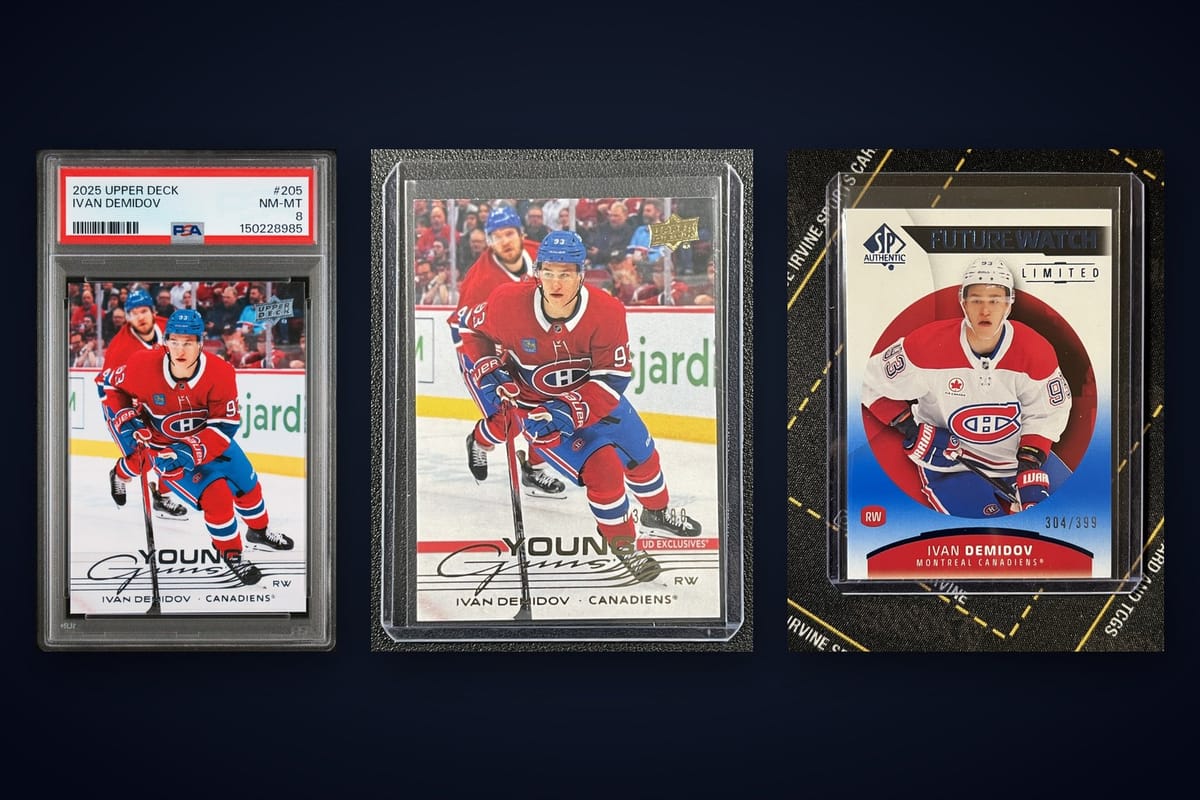 Ivan Demidov Cards Worth Money: Values, Grading & Top Picks