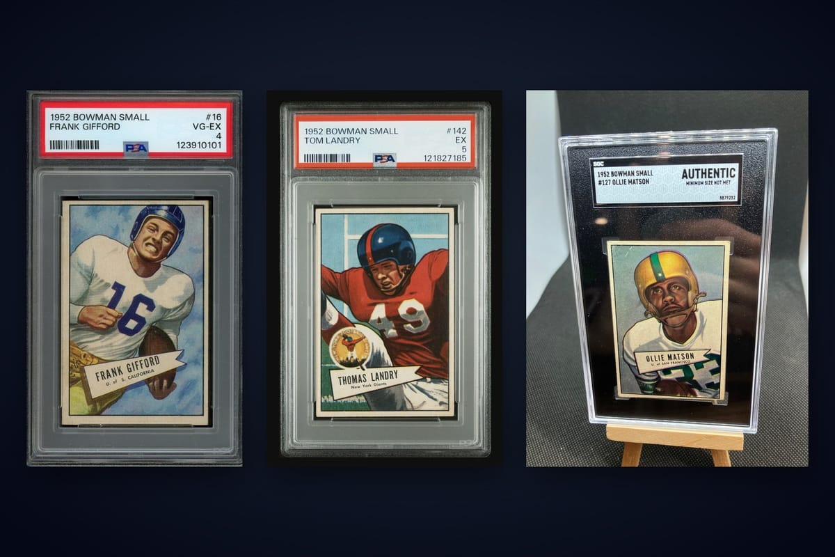 1952 Bowman Small Football Cards Value: Ultimate Price & Grading Guide