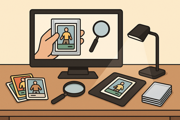 How to Build a Home Card Grading Setup: DIY Grading Lab for Cards & Self Grading Station Setup