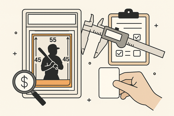 55/45 Centering Rule Explained: Standards, PSA 10, and Accurate Measurements