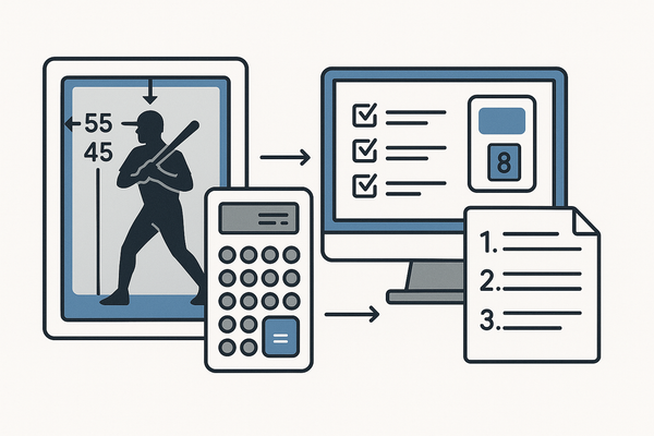 Card Centering Calculator: Measure Card Centering Ratios & Percentages