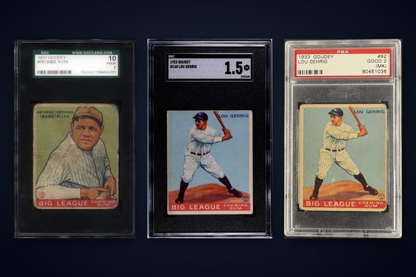 Best 1933 Baseball Cards: Value & Investment Guide