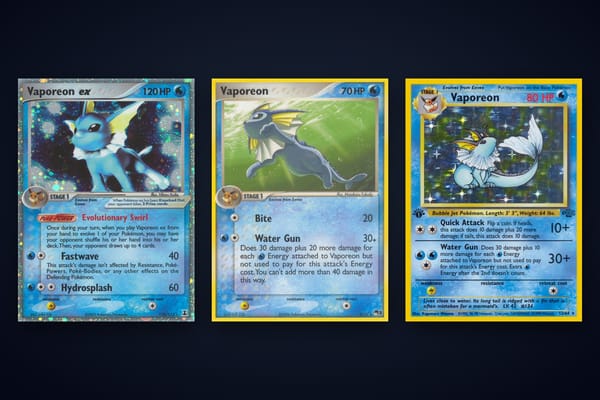 Vaporeon Cards Worth Money: Top Valuable Cards & Grading Tips