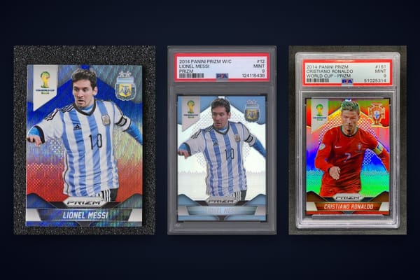 2014 Panini Prizm World Cup PSA 9 vs PSA 10 Value Comparison