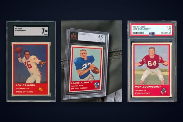 Best 1963 Football Cards: Top Valuable Picks & Grading Insights