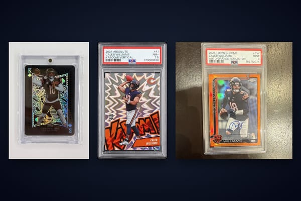 Caleb Williams Cards Worth Money: Value, Grading & Top Picks