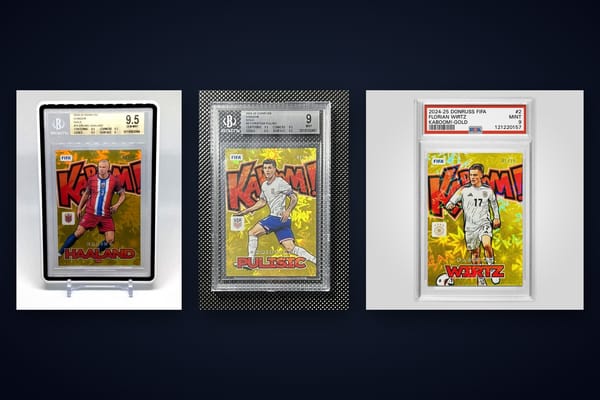 2024 Panini Donruss Kaboom Soccer Cards Value Guide