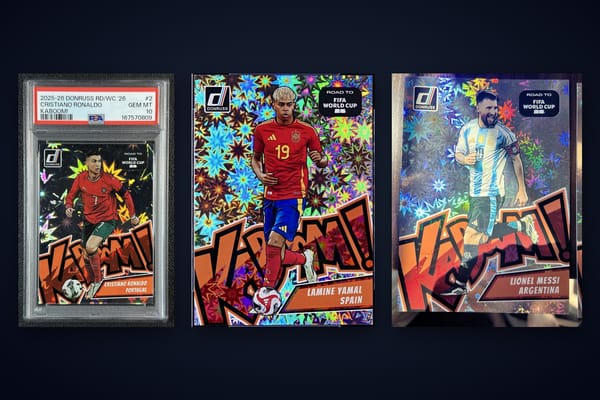 2025 Panini Donruss Road to FIFA Kaboom PSA 9 vs PSA 10 Value Comparison