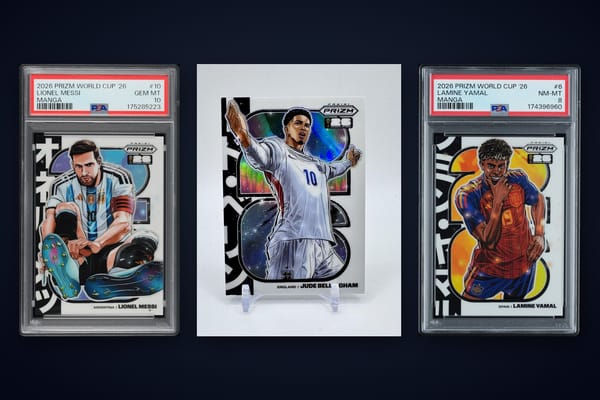 2026 Panini Prizm FIFA Manga PSA 9 vs PSA 10 Value Comparison