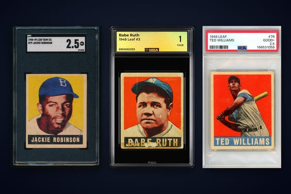 1948 Leaf PSA 9 vs PSA 10 Value Comparison