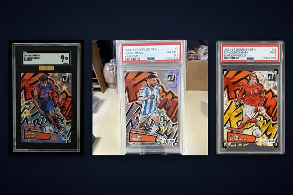2023 Panini Donruss Kaboom PSA 9 vs PSA 10 Value Comparison