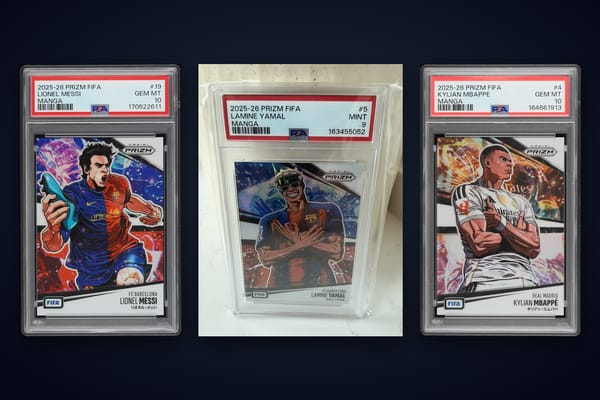 2025 Panini Prizm FIFA Manga Soccer Cards Value: Complete Guide