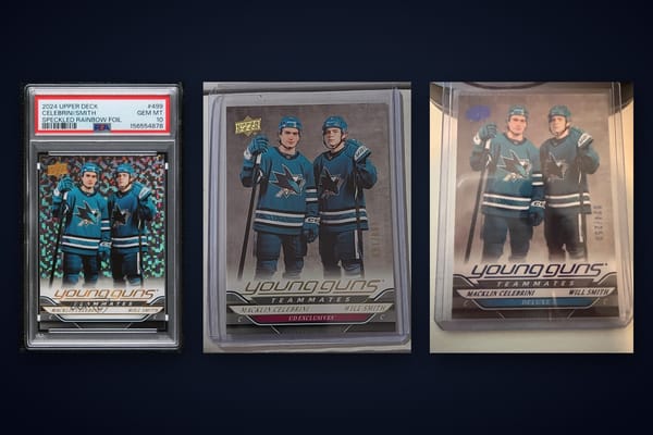 Macklin Celebrini / Will Smith Cards Worth Money: Values & Grading Guide